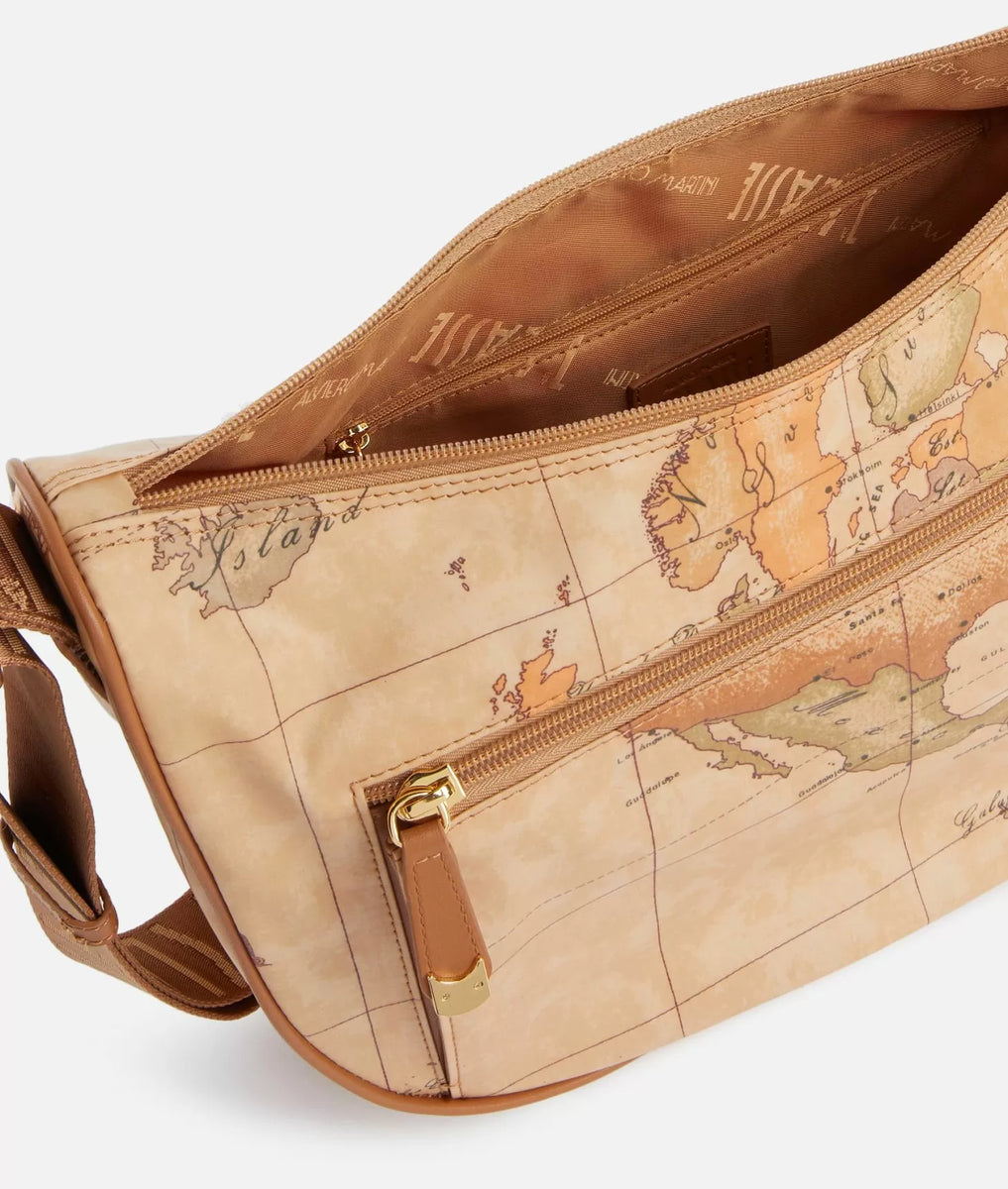 Borsa mezzaluna media con tasca -Alviero Martini 1A Classe – Distinto