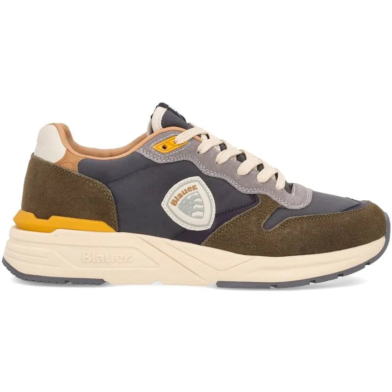 Sneakers Ray Military-BLAUER