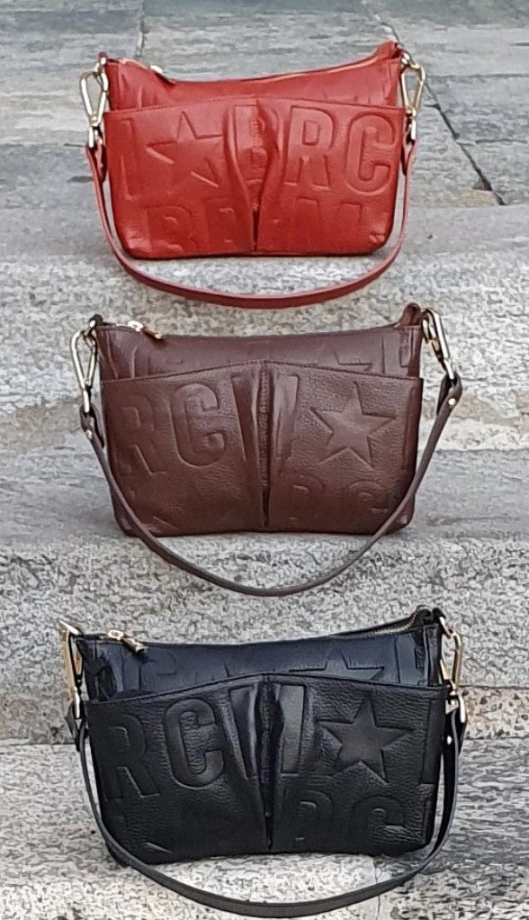 Borsa a spalla in pelle MBRC