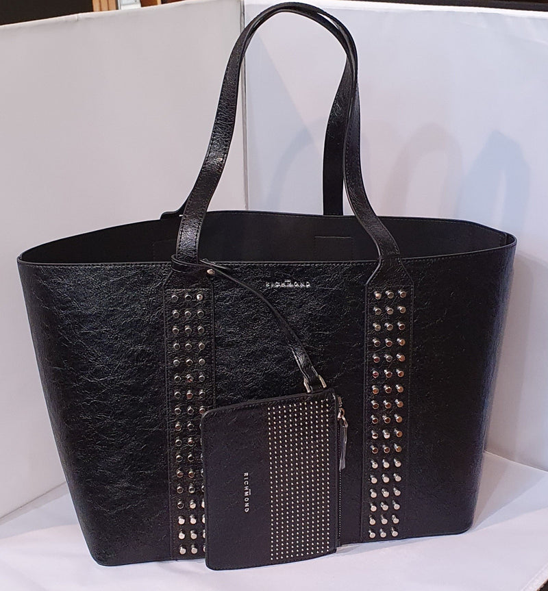 Shopping bag con borchie grande Richmond